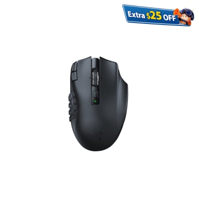 Razer 雷蛇 Naga V2 HyperSpeed - MMO 无线游戏 滑鼠