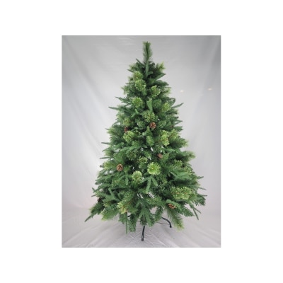 TRIPLET 150CM 混合松針+松果優質聖誕樹