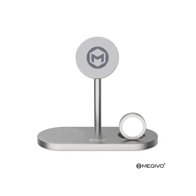 Megivo - MagBoost Hyper Charger Deux 三合一無線充電座