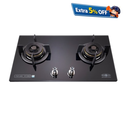 氣霸 Hibachi HY-2300 雙頭煤氣 嵌入式氣體爐
