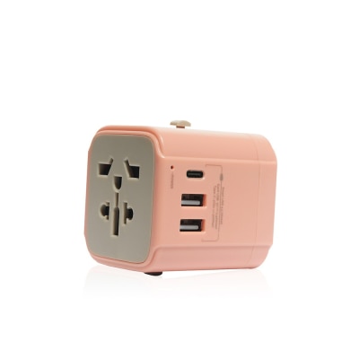 MONOCOZZI Travel Adaptor with 4.5A Dual USB and USB-C connector