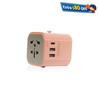 MONOCOZZI 旅行插座 内置4.5A 双USB & USB-C