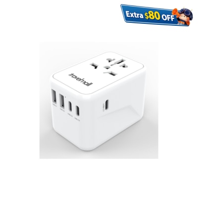 Travelmall 65W PD 高效能5 USB 旅行轉換插頭