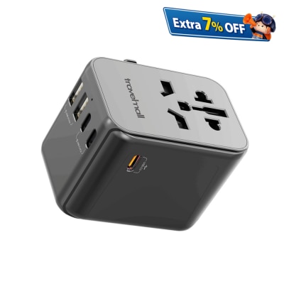 Travelmall 65W PD 高效能5 USB 旅行轉換插頭