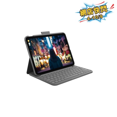 LOGITECH Slim Folio iPad (A16 2025 or 10th gen 2022) Keyboard Case image