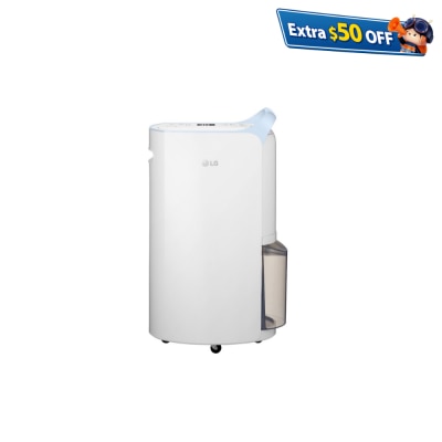 LG 乐金 MD18GQBE0 UVnano™ 30L 二合一变频式离子杀菌 抽湿机