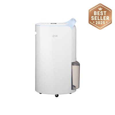 LG - MD18GQBE0 UVnano™ 30L 2-in-1 Inverter Ionizer Dehumidifier