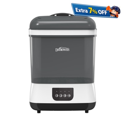 Dr. Brown's Clean Steam Bottle Sterilizer & Dryer with HEPA Filter