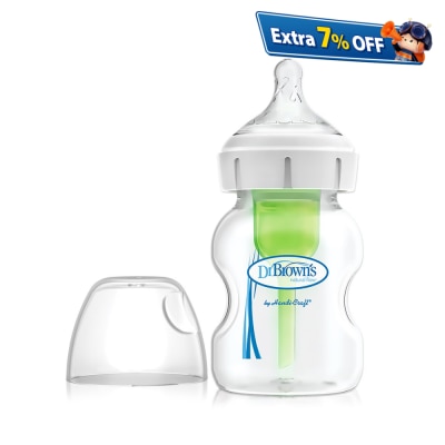 Dr. Brown's Options+ Anti-Colic Bottle w/ Breast-Like Nipple - PP 5oz