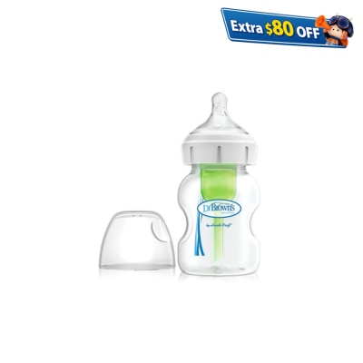 Dr. Brown's Options+ Anti-Colic Bottle w/ Breast-Like Nipple - PP 5oz