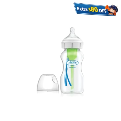 Dr. Brown's Options+ Anti-Colic Bottle w/ Breast-Like Nipple - PP 9oz