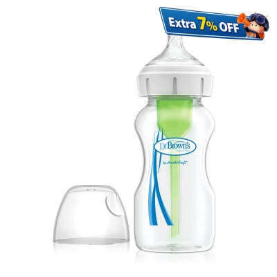 Dr. Brown's Options+ Anti-Colic Bottle w/ Breast-Like Nipple - PP 9oz