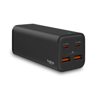 haha TRAVEL 4-Ports GaN 充电器 100W