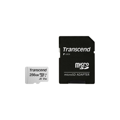 TRANSCEND 创见 256GB micro SDXC 300S (附转接卡) 存储卡