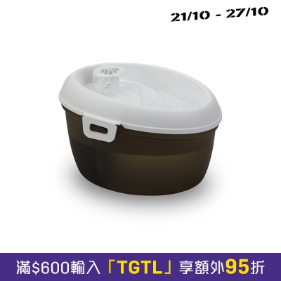 Cat H2O 1.2L 活性碳除口气迷你饮水机(+水机专用除口气剂+活性碳过滤片套装) image