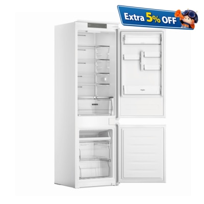 WHIRLPOOL 惠而浦 WHC18T311HK 1.8M 249公升内置式雙門無霜雪櫃 (包拆箱埋位)