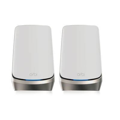 NETGEAR Orbi RBKE962 Quad-Band Mesh WiFi 6E System - 2-pack