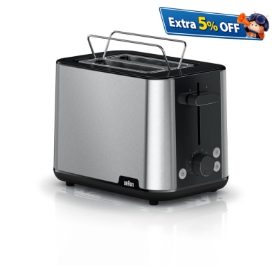BRAUN HT1510BK PurShine Toaster