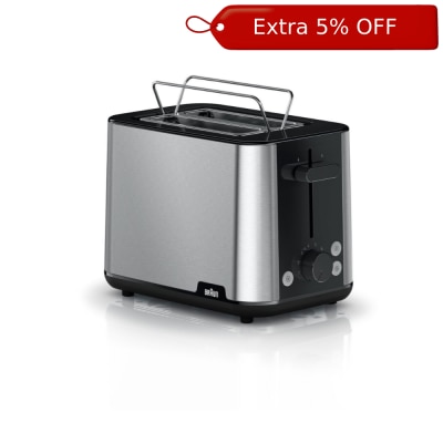 BRAUN HT1510BK PurShine Toaster