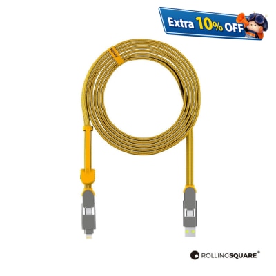 Rolling Square InCharge XL 6合1 100W 快速充電線 2米