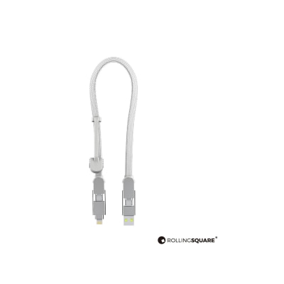 Rolling Square InCharge XL 6合1 100W 快速充电线 30cm