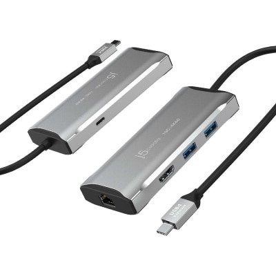 j5 create JCD392 4K60 USB-C Gen2 6 合 1 功能集线器