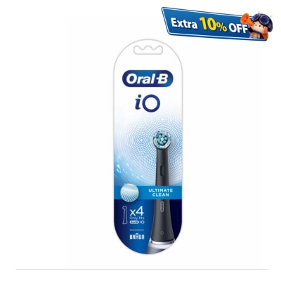 Oral-B iO 深層清潔刷頭4支裝(黑色)