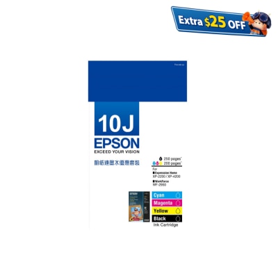 EPSON 愛普生 T10J 相紙連墨水優惠套裝 (C13T10J183H0)