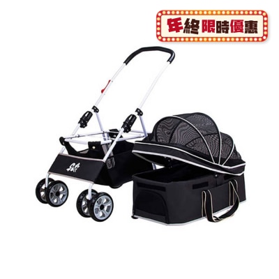 Dodopet 可分拆四輪摺疊狗狗手推車 (寵物承重：20kg)