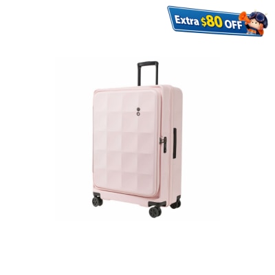 ECHOLAC SQUARE FX 拉鏈前開蓋行李箱 PC263