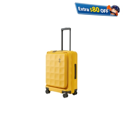 ECHOLAC SQUARE FX Front Opening Zipper Suitcase PC263