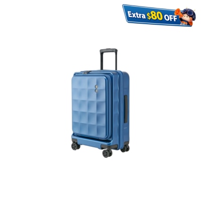 ECHOLAC SQUARE FX 拉链前开盖行李箱 PC263