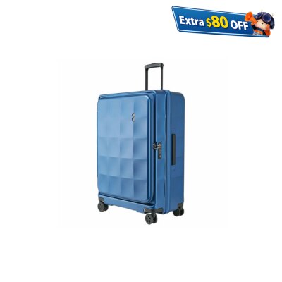 ECHOLAC SQUARE FX Front Opening Zipper Suitcase PC263