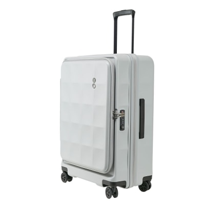ECHOLAC SQUARE FX Front Opening Zipper Suitcase PC263