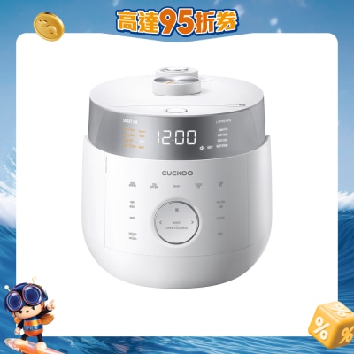 CUCKOO - CRP-LHTR0610FW IH Twin Pressure Multi GABA Rice Cooker
