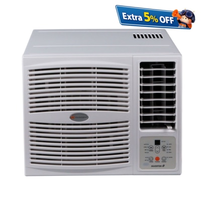 WHITE WESTINGHOUSE WWN07CRA-D4 3/4HP Remote Window Air Conditioner