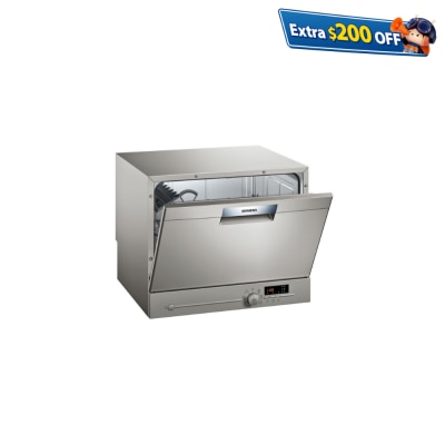 SIEMENS 西门子 SK26E82208 55厘米 6套标準餐具 iQ300 座枱式洗碗机