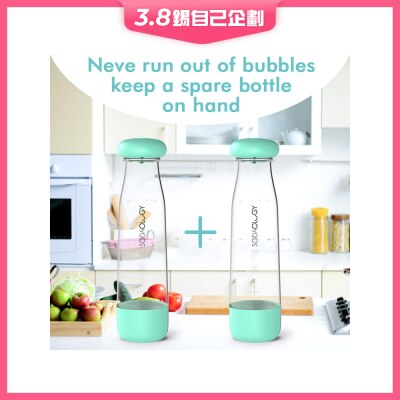 Soda Fun 專用水瓶(1公升X雙樽)) 水瓶雙氣閥•獨特儲壓設計
