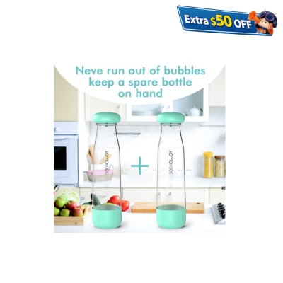 Soda Fun 专用水瓶(1公升 X 双樽) 水瓶双气阀•独特储压设计