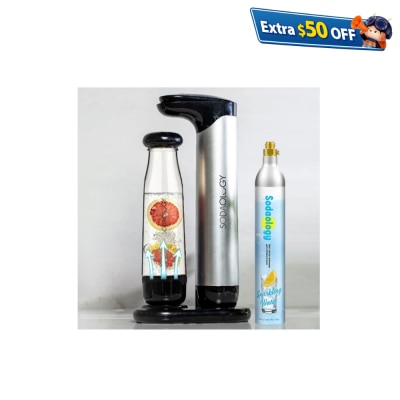 Soda Fun 专业梳打水机套装 ｜ (附送1支425g气瓶, 可打60公升饮料)