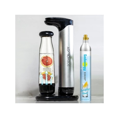 Soda Fun 專業梳打水機套裝 (附送1支425g氣瓶, 可打60公升飲料)