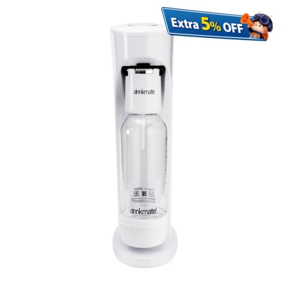 Drinkmate Soda Water Maker (With CO2 Cylinder & 2 Bottles)