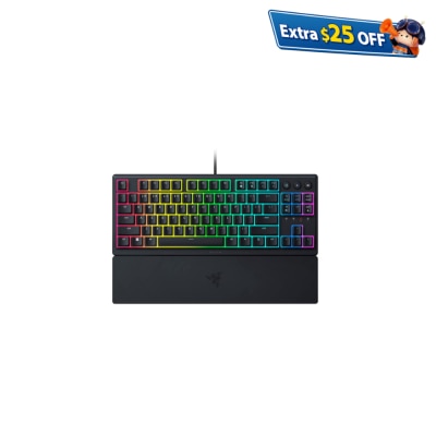 Razer 雷蛇 Ornata V3 Tenkeyless 无数字键区短轴机械式薄膜键盘