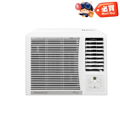 PHILCO 飛歌 PVR07R 3/4匹 變頻遙控窗口式冷氣機
