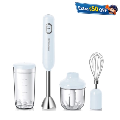 RASONIC RHB-B41 4-in-1 USB Handheld Blender