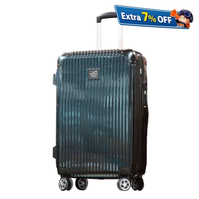 HALLMARK PC Expandable Luggage with Zipper HM838T
