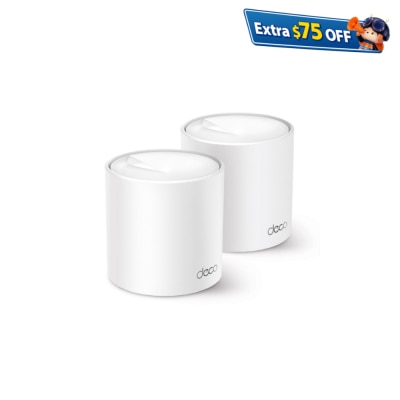 TP-Link Deco X60 (2件裝) AX5400 雙頻 WiFi 6 Mesh 路由器