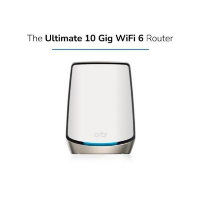 NETGEAR RBS860 Orbi Mesh AX6000 WiFi 6 三频扩充卫星路由器