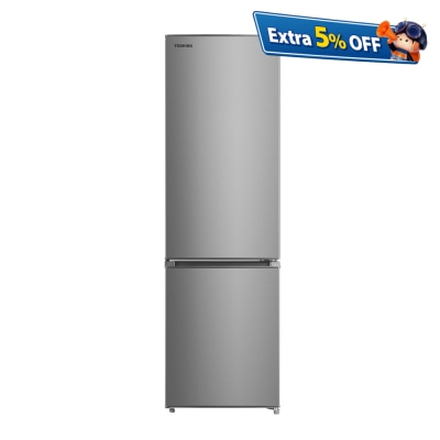 TOSHIBA GR-RB360WE-PMA(49) 270L 2-Doors Inverter Compressor Refrigerator
