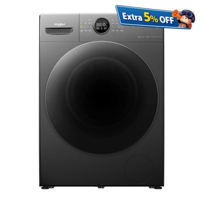 WHIRLPOOL FWMD10502GG 10.5kg Supreme Oxycare Front Loading Drum Washer Front Load Washer